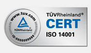 Certificat  ISO 14001 - Lackfabrik Gross & Perthun